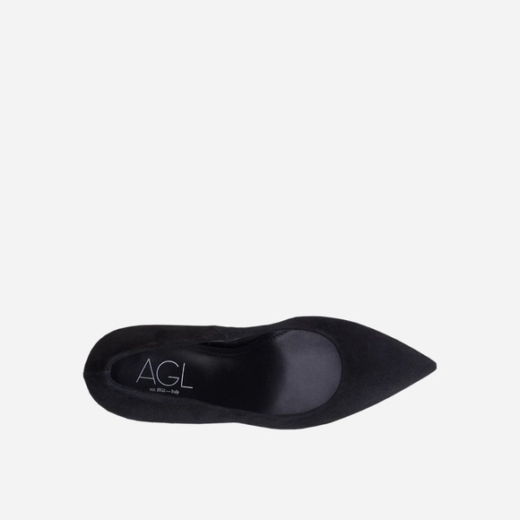 AGL classic black suede women’s pump size Eu 36 Us 6 - Picture 3 of 7